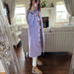 Lilac trench coat