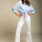 Toxik white wide leg jeans