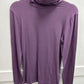 Purple roll neck top