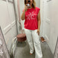 Toxik white wide leg jeans