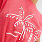 Coral palm tree t shirt 42058