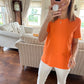 orange t shirt zashoulder