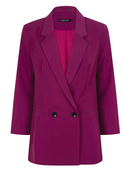 Ydence purple Joelle blazer - Our Secret Boutique  Ydence