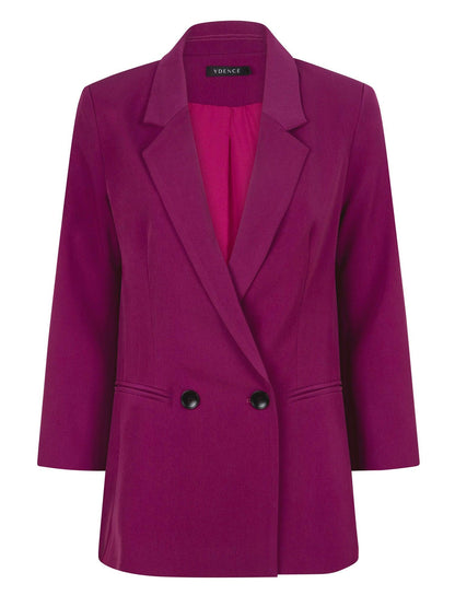 Ydence purple Joelle blazer - Our Secret Boutique  Ydence