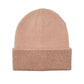 Pcalisa dusty pink sparkle beanie hat