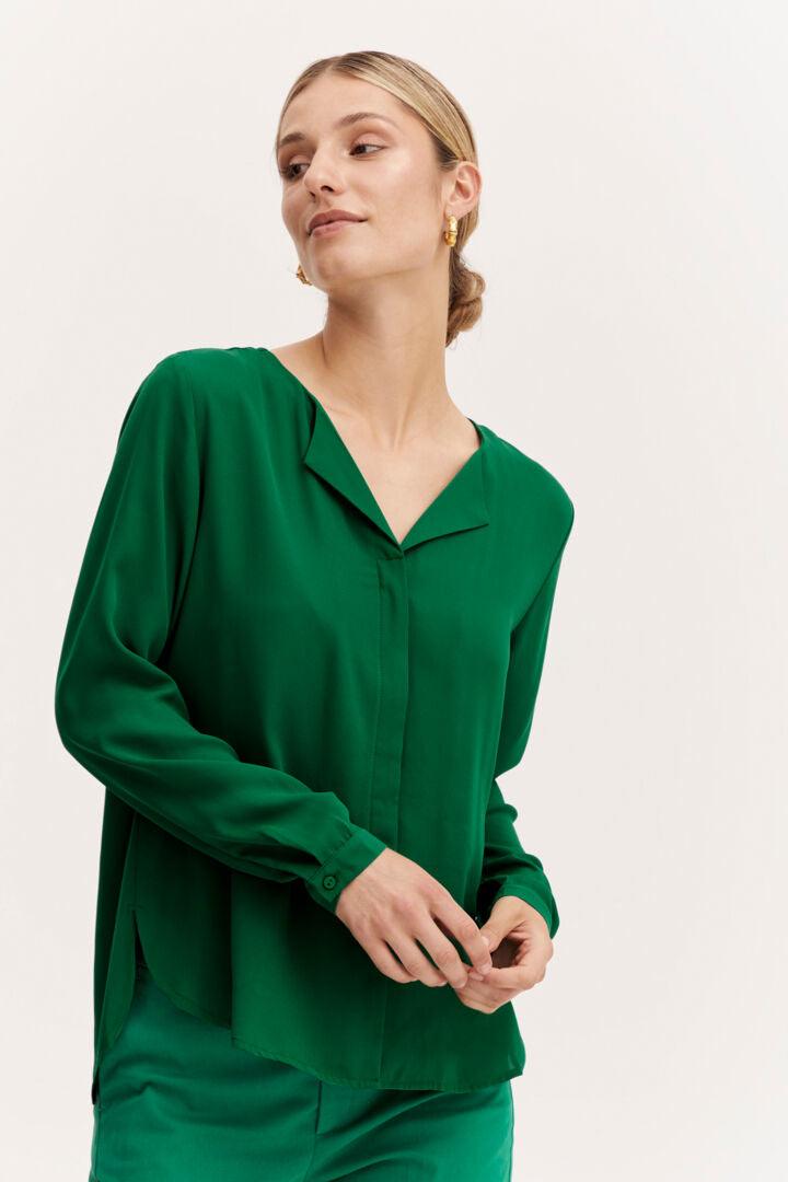 Hialice shirt rifle green – Our Secret Boutique
