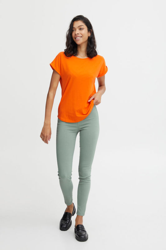 Pamila orengease orange t shirt