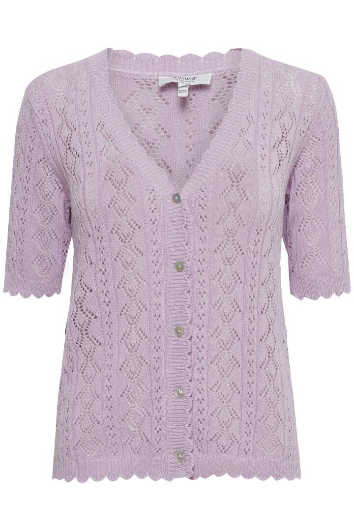 Lilac knitted cardigan - Our Secret Boutique  BYoung