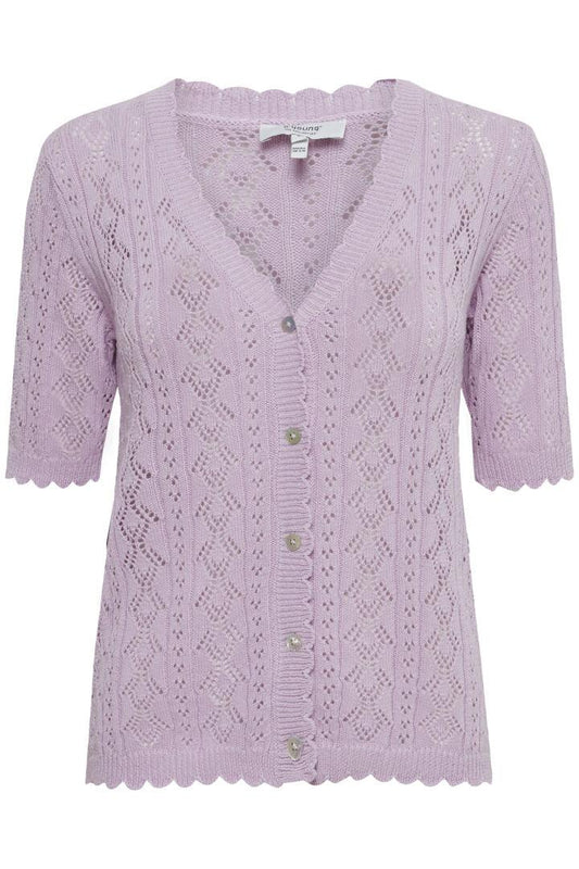 Lilac knitted cardigan - Our Secret Boutique  BYoung