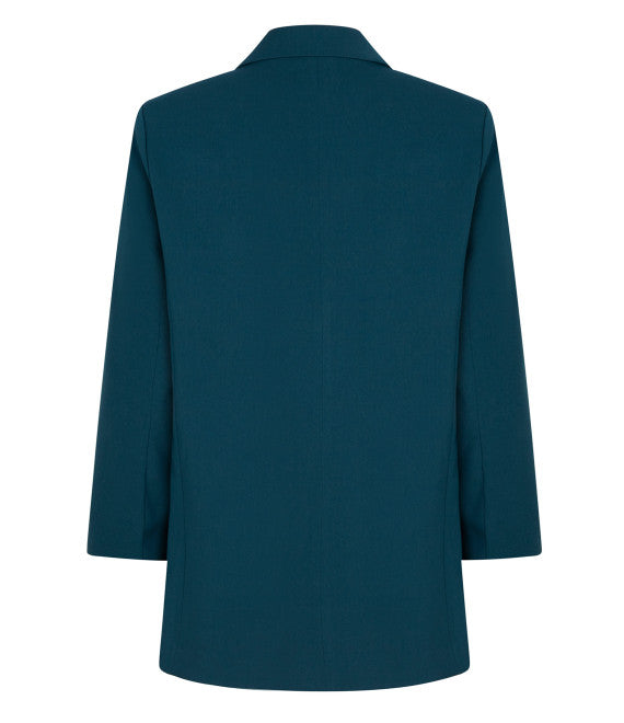 Teal green blazer Joelle