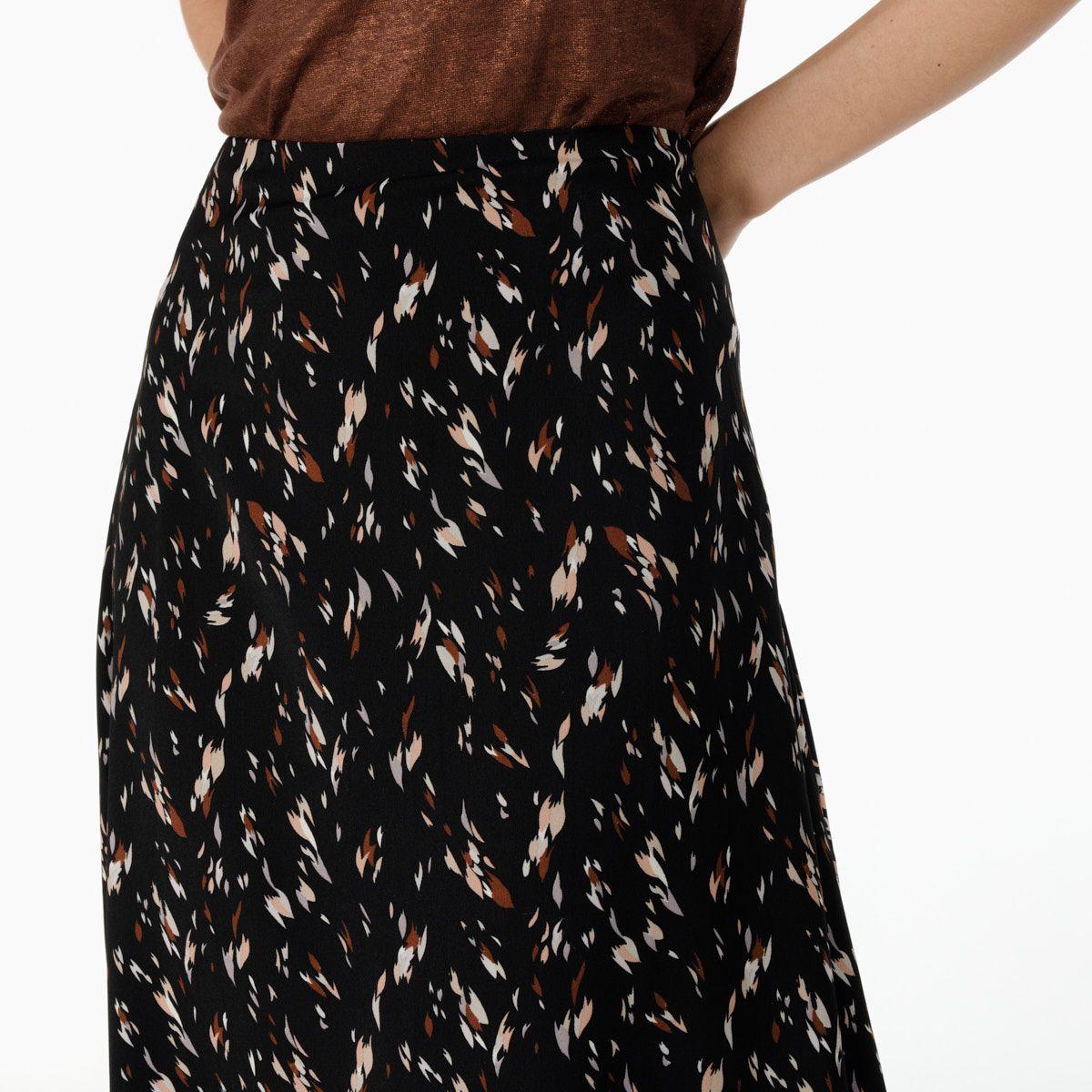 ‘Georgia’ black cream and tan skirt - Our Secret Boutique  Artlove