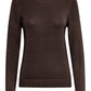 Bypimba Java brown roll neck jumper