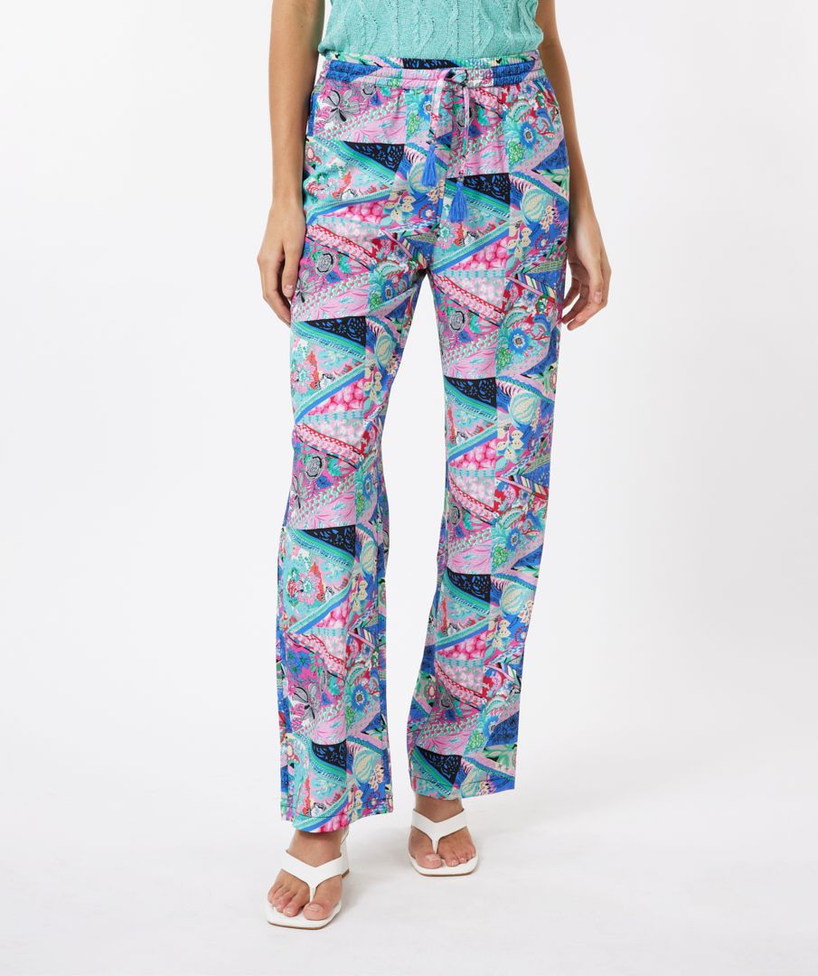 Summer blues trousers 15216